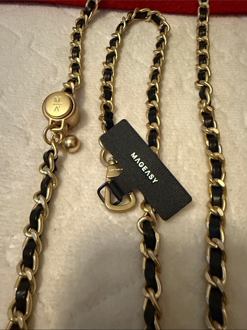 MAGEASY 9mm Chic Chain Strap + Strap Card Phone Lanyard - Picture 3 of 7